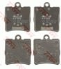 Pastillas traseras GDB1545 TRW