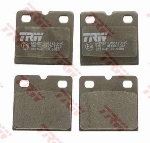 GDB1641 TRW Pastillas de freno traseras  en stock Huelva