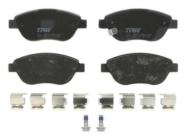 GDB1701 TRW Pastillas de freno delanteras de disco  comprar en Lleida