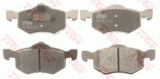 Pastillas de freno delanteras para Ford Maverick II (1N2)