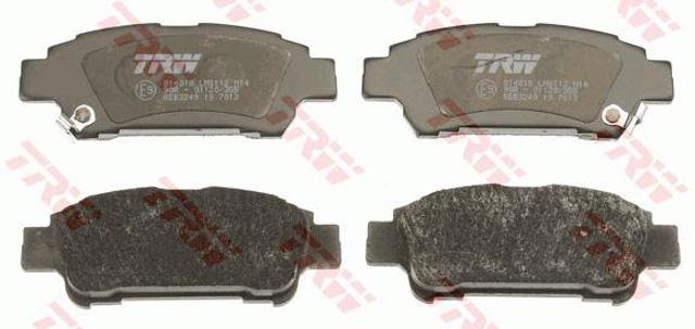 TRW GDB3249 Pastillas de freno traseras de disco  disponible Lugo