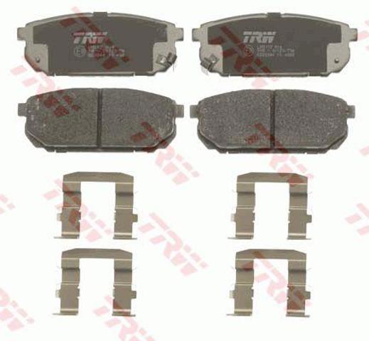 TRW GDB3344 Pastillas de freno traseras comprar Barcelona