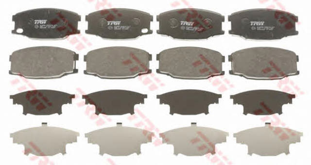 TRW GDB3388 Pastillas de freno delanteras de disco  disponible Valladolid