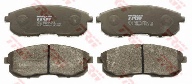 Pastillas de freno GDB3390 TRW