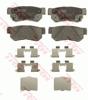Pastillas freno traseras GDB3432 TRW
