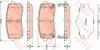 Pastillas traseras GDB3449 TRW