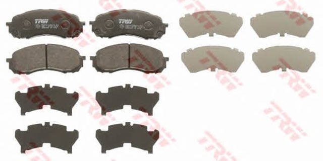 Pastillas de freno GDB3469 TRW