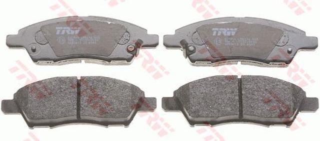 Pastillas delanteras GDB3613 TRW