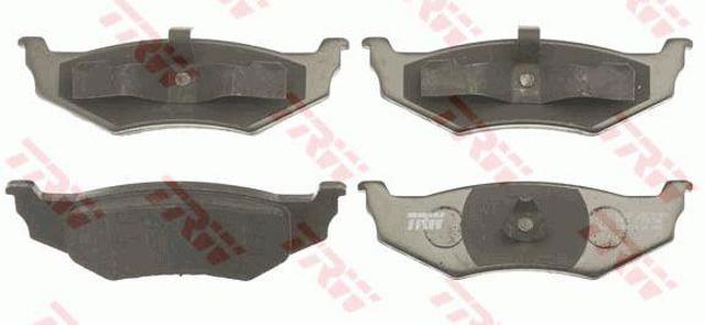 Pastillas de freno traseras GDB4119 TRW