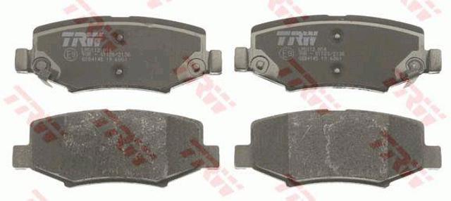 GDB4145 TRW Pastillas de freno traseras de disco  comprar en Jaén