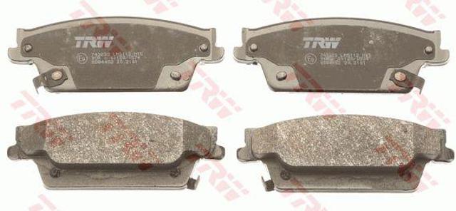Pastillas freno traseras GDB4452 TRW