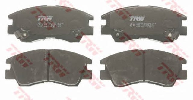 GDB729 TRW Pastillas de freno delanteras de disco  comprar en Lleida
