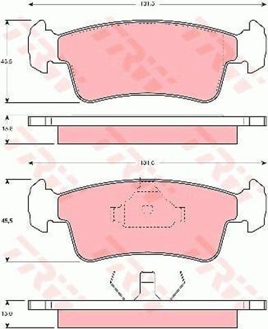Pastillas de freno para Suzuki Samurai SJ