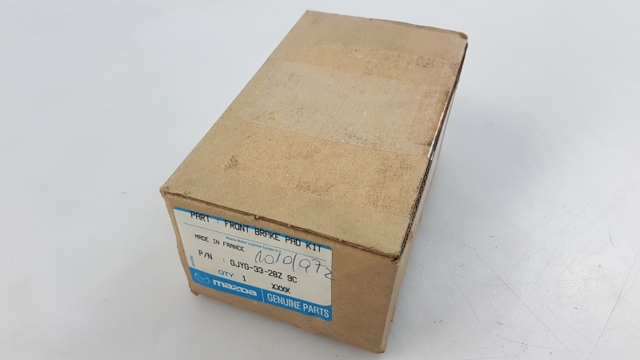 GJYG3328Z9C MAZDA Pastillas de freno  en stock Córdoba