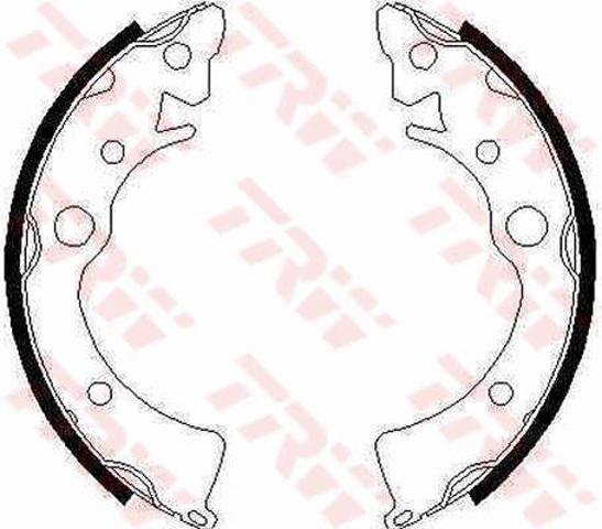 Zapatas de freno traseras Honda Civic III (1983-1987)