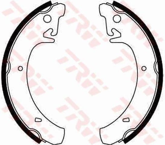 Zapatas de freno traseras GS8210 TRW