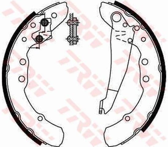 TRW GS8544 Zapatas de freno comprar Tarragona