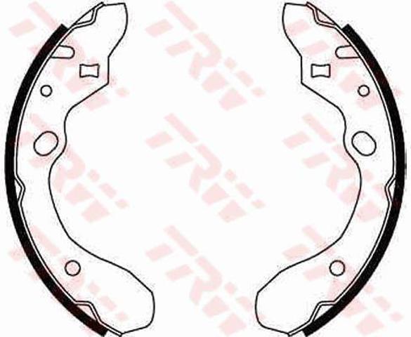 Zapatas de freno traseras GS8582 TRW