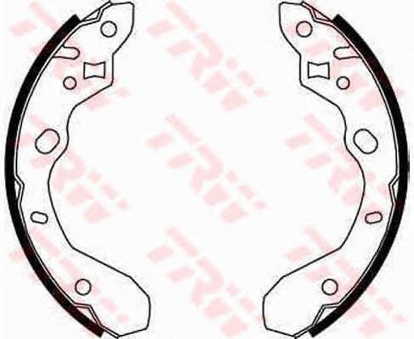 Zapatas de freno traseras GS8661 TRW