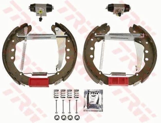 Kit de zapatas de frenos de tambor, con cilindros, completo GSK1516 TRW