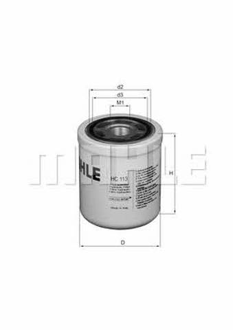 MAHLE HC113 Filtro de transmisión automática comprar Barcelona