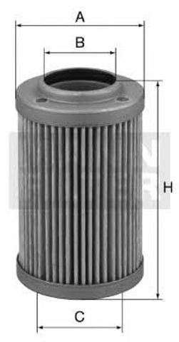 Filtro del sistema hidráulico HD8254 MANN