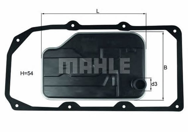 MAHLE HX124D Filtro de transmisión automática  disponible España