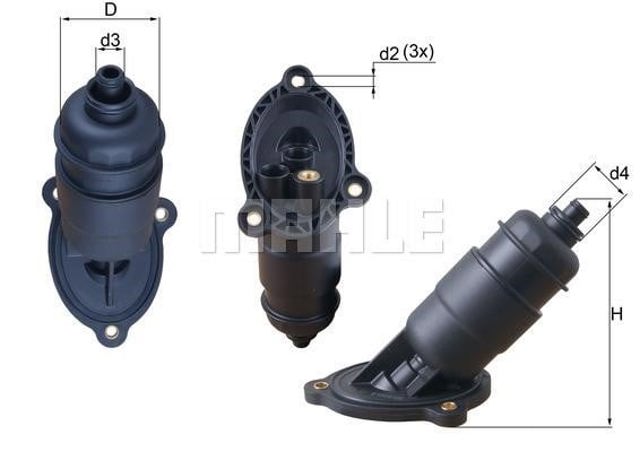HX155 MAHLE Filtro de transmisión automática  comprar en Lleida