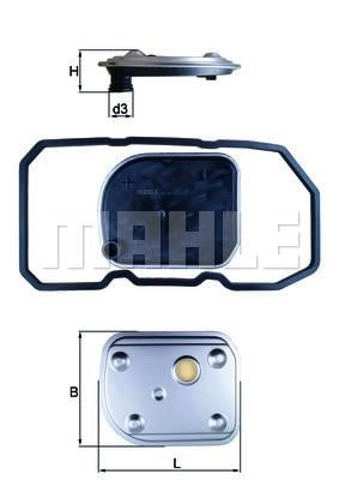 MAHLE HX158D Filtro de transmisión automática  comprar en Ponferrada