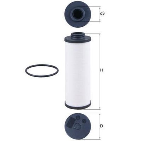 HX186D MAHLE Filtro de transmisión automática comprar Alcalá