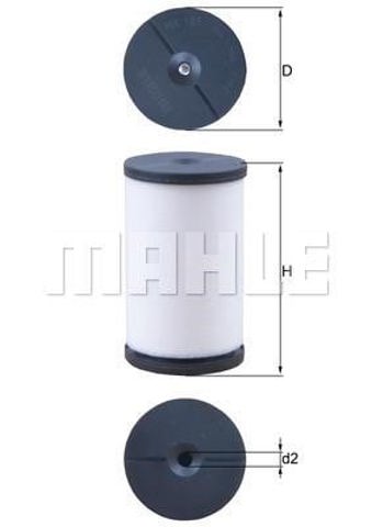 MAHLE HX191 Filtro de transmisión automática comprar Pamplona