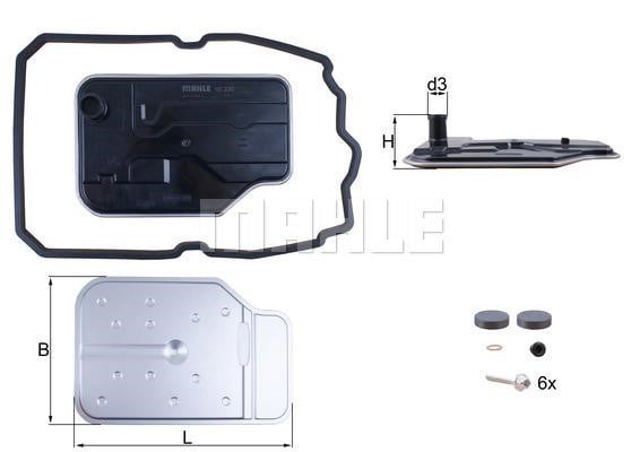 HX230KIT Filtro de transmisión automática  en stock Sabadell