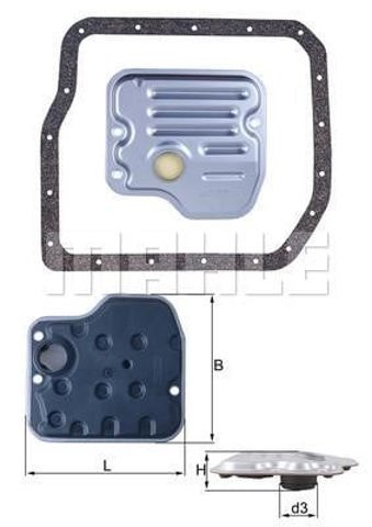 HX237D MAHLE Filtro de transmisión automática  comprar en Lleida