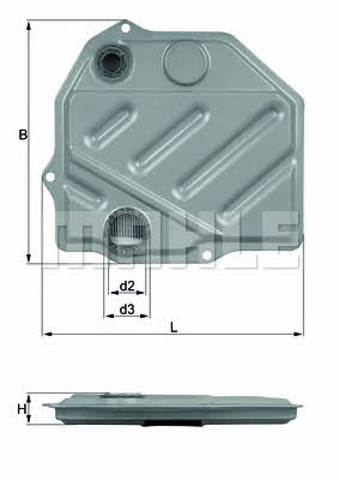 MAHLE HX46 Filtro de transmisión automática  comprar en Murcia