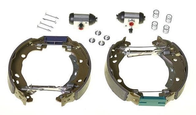 Kit de zapatas de frenos de tambor, con cilindros, completo K61088 BREMBO