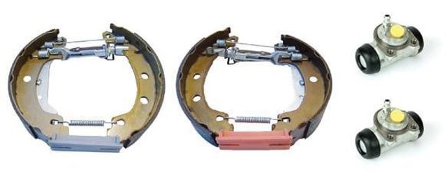 Zapatas de freno traseras K68059 BREMBO