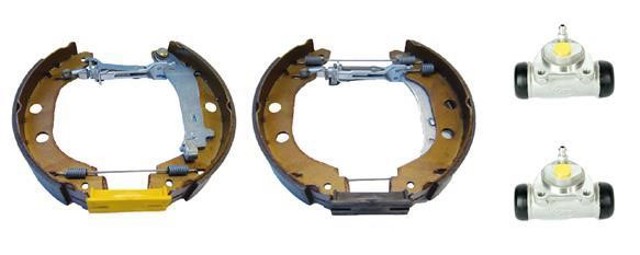 Zapatas de freno traseras K68064 BREMBO