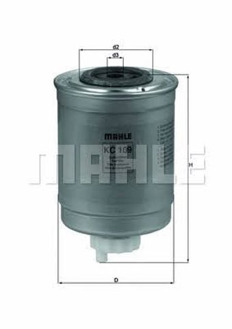 MAHLE KC109 Filtro de combustible comprar Barcelona