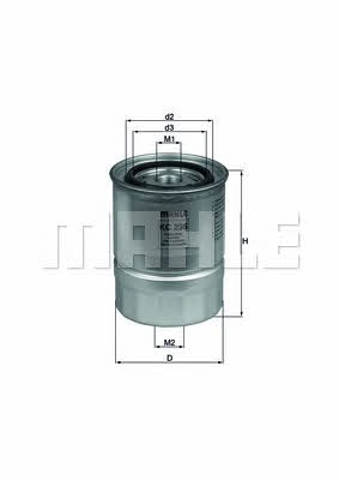 KC236 Filtro de combustible  disponible Málaga