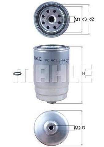 KC605D Mahle Original