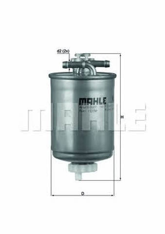 MAHLE KL103 Filtro de combustible comprar Pamplona