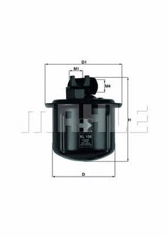 KL108 Filtro de combustible comprar Sevilla