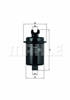Filtro de gasoil KL111 MAHLE