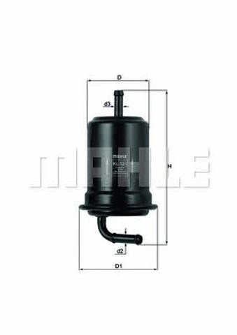 Filtro combustible Mazda 626 IV desde 10,48 €