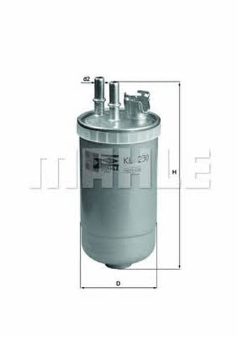 KL230 Filtro de combustible  disponible Málaga