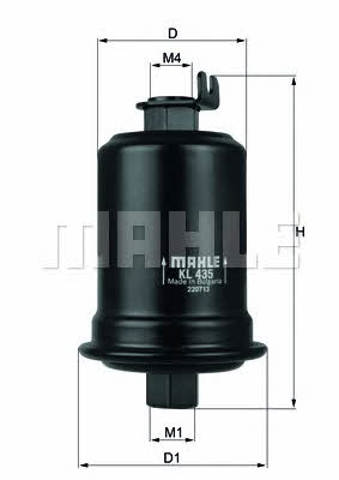 KL435 Filtro de combustible  disponible Burgos