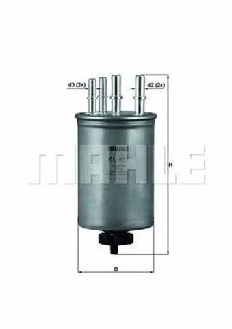 KL451 Filtro de combustible  en stock Granada