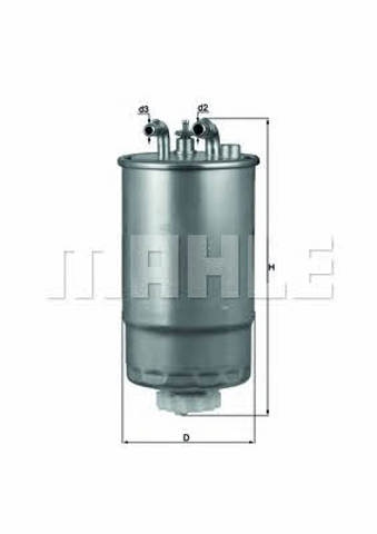 MAHLE KL568 Filtro de combustible  disponible Valladolid