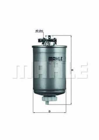 MAHLE KL77 Filtro de combustible  disponible España