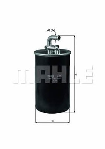 MAHLE KL775 Filtro de combustible  comprar en Ponferrada